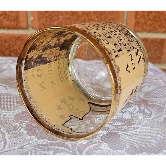 Bicentennial Double Rocks Glasses set of 4 - Picture 4 of 4